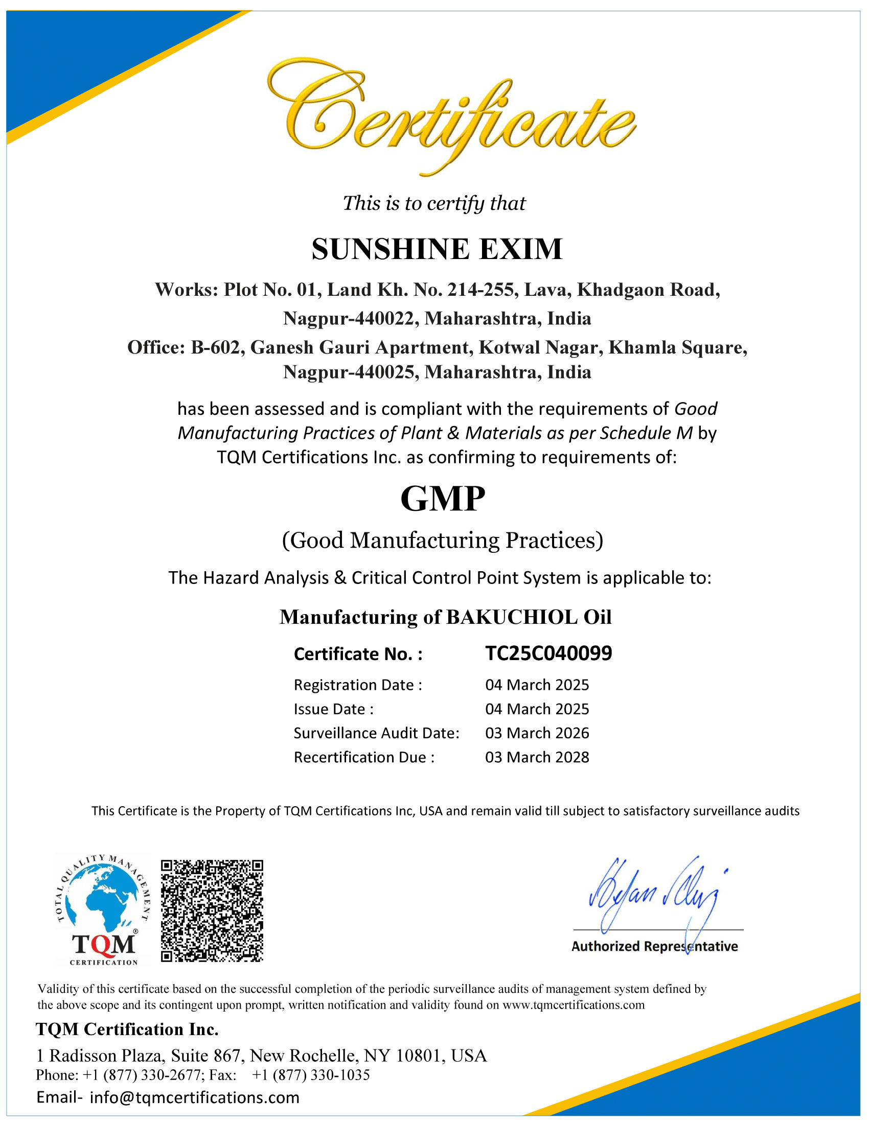 Certificate 3